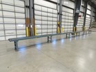 Hytrol 18 x 50  Slider Bed Conveyor 15 5  Belt 1hp 3ph Center Drive 50fpm