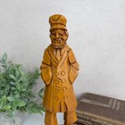 Vintage Hand Carved Wood Sea Captain Sailor Figurine Nautical Folk Art 13 5in