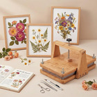 11  X 8  Wooden Flower Press Kit  6-layer Diy Botanical Craft Set