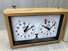 Aradora Schachuhr Chess Analog Timer For Parts Clock Wind Up W  Box Analog Read