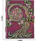 Vintage Leather Bound Journal Antique Handmade Paper Notebook Diary Sketchbooks