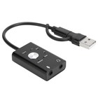Laptop Sound Card Elegant Aluminum Alloy 7 1 Channel Usb Audio Adapter