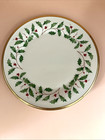 Lenox Holiday Dimension Salad American By Design Holly Berry 8  Plates Set Of 6