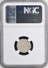 Antioch Bohemond Iv Ngc Xf40 Silver Denier Knights Templar Crusader Holy Cross