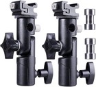 Camera Speedlite Mount Flash Stand Bracket Umbrella Holder Shoe Mount Compati   