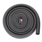 Car Door Rubber Weather Seal Hollow Strip 78inch Universal Weatherstrip D-shape