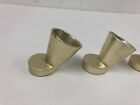 Vintage Table Legs 4 Stool Feet Set Lot Mid Century Modern Side Foot Set Gold