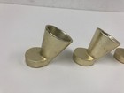 Vintage Table Legs X 4 Stool Feet Set Lot Mid Century Modern Side Foot Set Gold