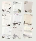 50 Vintage Stationery Paper Lined Writing Letter Paper Set A4 Size 10 Differe   