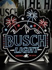 Busch Light Patriotic Led Neon Sign Beer Bar Pub Man Cave Decor Wall Art