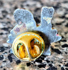 Vintage Relaxing  bud Man  Lapel Pin