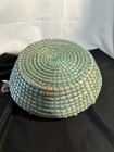 Seagrass Storage Basket With Wooden Beads