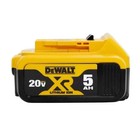 New  dcb205-2  Dewalt 20v Max 5 0ah Lithium-ion Battery 2-pack Of Dcb205