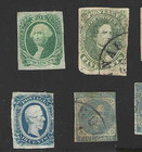 Q2 Usa Confederate Stamp Civil War Collections  1   6   8   11   13