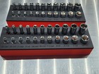 Icon 44 Pc 1 4 Drive Sae Metric Deep Socket Set 6 Point Short Deep Foam New