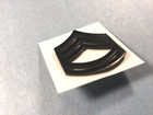 Vintage Usmc - Gunnery Sgt  Subdued Metal Rank Chevron  1 Pc  Clutch Back