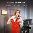 Neewer Ultra-thin Dimmable Bi-color 192 Led Video Light Panel With Lcd Display