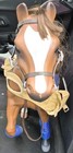 Battat 22  Quarter Horse Doll Brown W saddle   Headstall Rare Toy