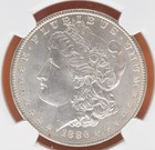 1886 P Morgan Silver Dollar Ngc Ms63  1 Coin Philadelphia Uncirculated