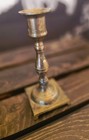 Beautiful Vintage Brass Candlestick Holder  with Patina 