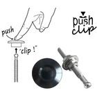 4pcs Aluminum Bumper Quick Release Fasteners Kit For Car Trunk Fender Hatch Lid