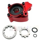 Oil Pump High Flow Red For 1999-2006 Touring Softai Dyna W  Twin Cam 88 Motors
