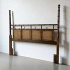 Vintage Full Queen Faux Bamboo Headboard American Of Martinsville Free Shipping