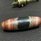 Tibetan Nepalese Himalayan Ancient Agate Old Dzi Talisman  Eye Bead Amulet 2