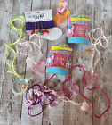 90 s Y2k Kid Kuf Plastic Rings Necklaces Earrings Hearts Sock Ankle Accessories