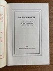 Resolutions 9th Convention Communist Party Usa 1936 Vintage Political Booklet