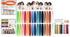 45-piece Soft Adjustable Neonate Puppy   Kitten Id Collars In 15 Colors