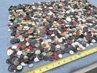 Massive 6 Lb Antique Sewing Button Estate Lot Bulk Plastic Wood Mother Of Pearl