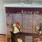 2009 Disney  the Aristocats  Booster Collection 4 Pin Booster Set
