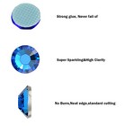 Wholesale All Colors 1440pcs Dmc Iron On Hotfix Crystal Rhinestones Ss16  Ss20