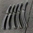 Lot Of 100 Curve Ho Scale Train Track Train Tracks Rolling Stock Engine Loco