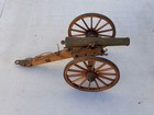 Civil War Cannon American Field Vintage Model Wood Brass Vintage 11   x6   x5   