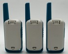 Motorola Talkabout Two-way Radios T114tp     22 Channel     White blue     3 Pack