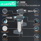 Bluefire Butane Soldering Iron Kit Portable Mini Torch Self-igniting Cordless