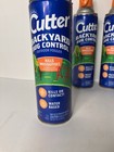 Lot Of 6 Cutter Backyard Bug Control Fogger Outdoor Kills Mosquitoes Fleas Ants