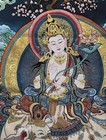 Samantabhadra Thangka Embroidery Tapestry Tibetan Buddhist Decorative Painting