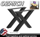 Set Of 2 Table Legs 28   height 20   wide Dining Table Legs Heavy Duty