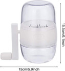 Nut Chopper  Portable Manual Nut Grinder With Hand Crank For All Nuts  Hand Held