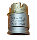 49-57-8309 Milwaukee 7 8  Carbide Tooth Hole Saw Quick Change Cutter Only