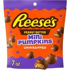 Reese s Unwrapped Chocolate Peanut Butter Creme Mini Pumpkins  Candy Bag  7 Oz