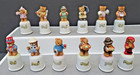    Complete Set    12 Lucy   Me Bear Thimbles Calendar Months Lucy Rigg Enesco