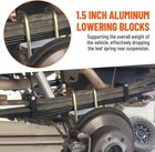 1-1 2 Inch Universal Leaf Spring Lowering Block Kits  1 5 Inch Lowering Blocks