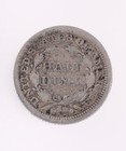1853 Arrows Seated Liberty Half Dime  b3064 