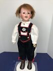 18    Antique German Bisque Genruder Heubach Doll  5686 Great Smile Compo Body  sf