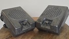 Pair Of Vintage Reed Drive In Movie Theater Speaker - Working w Video  -lomaland