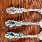 7 Oneida Antique Schrafft s Silverplate Demtasse Spoons Ca 1922 Nice